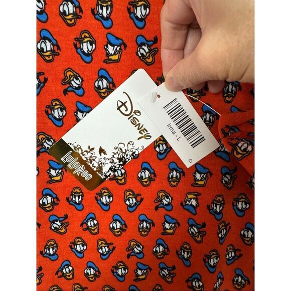 Lularoe Disney Irma Donald Duck - Size Large - Picture 6 of 7